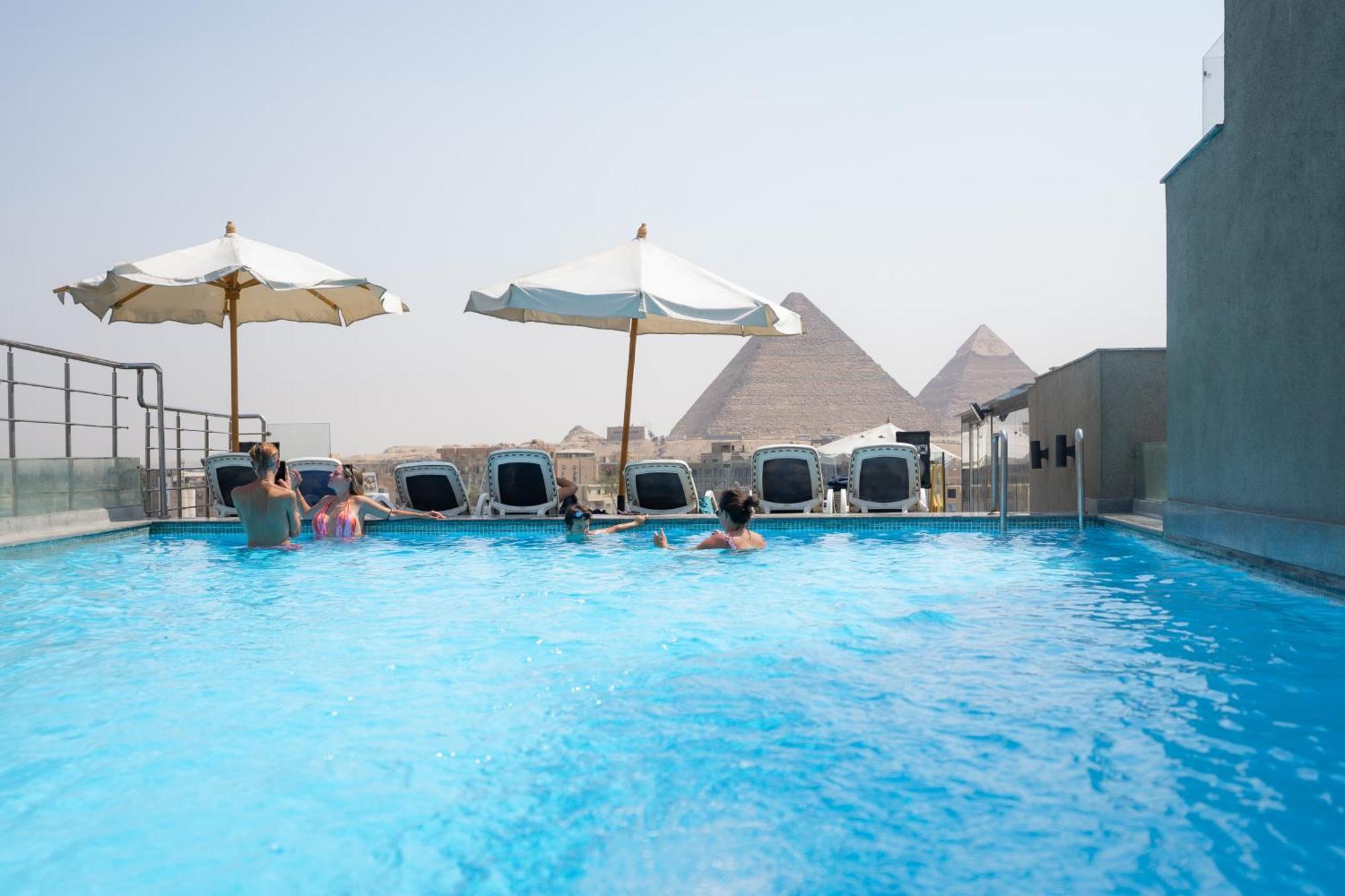 Pyramid Front Hotel Al Kawm al Akhdar Esterno foto