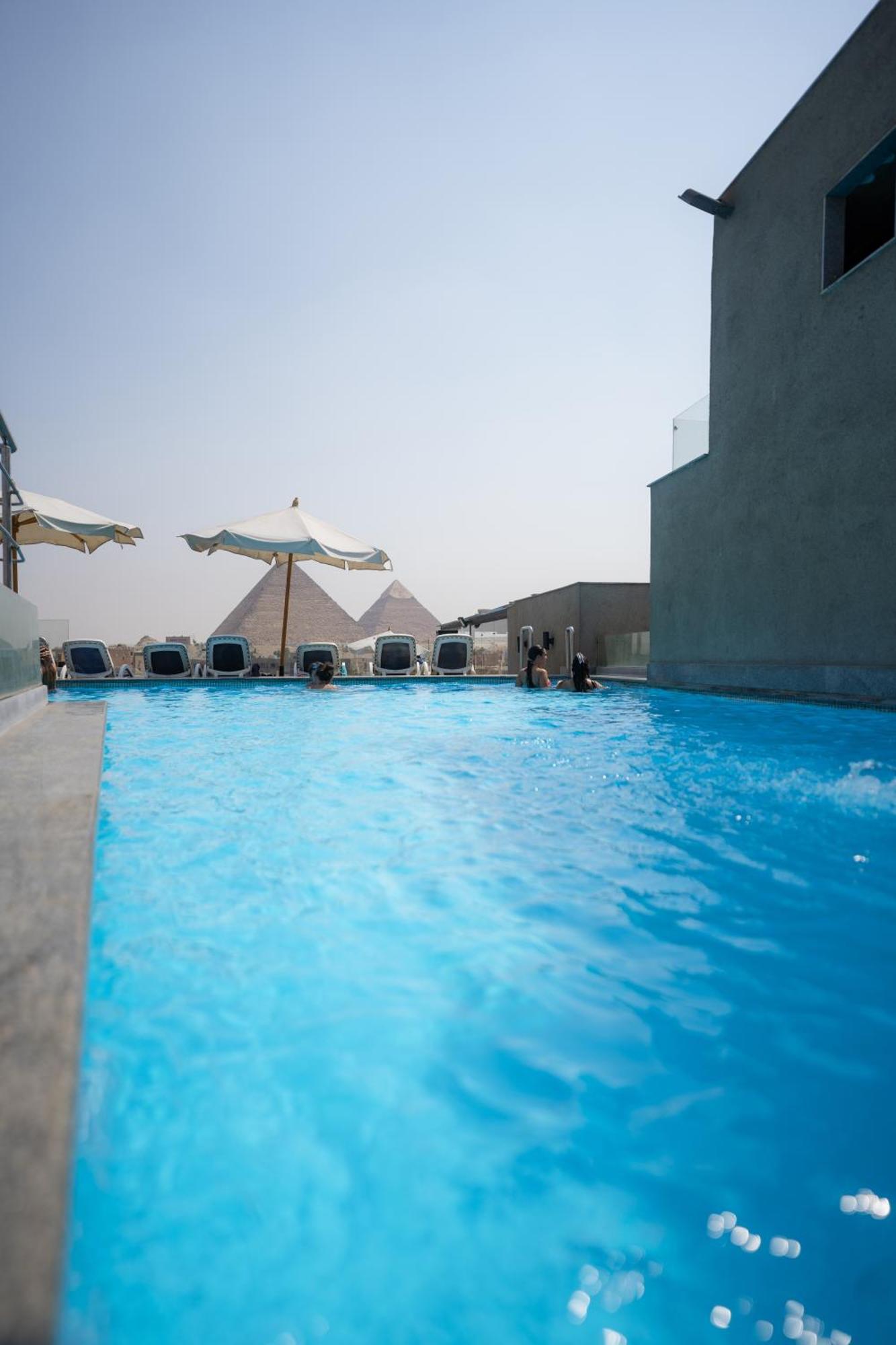 Pyramid Front Hotel Al Kawm al Akhdar Esterno foto